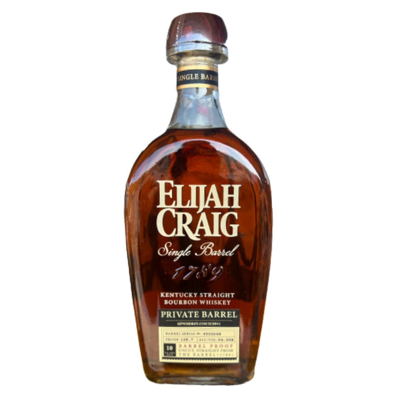 Elijah Craig Single Barrel Privately Selected by Sip Whiskey 