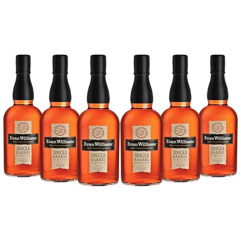 Evan Williams Single Barrel Vintage Bourbon 6pk