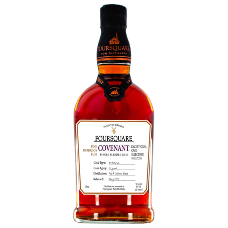 Foursquare Covenant Exceptional Cask Series 18 Year Old Rum 750ml