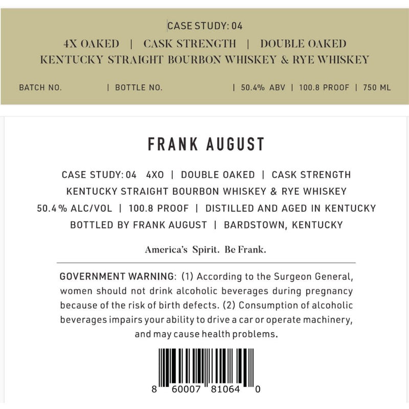 Frank August Case Study: 04
