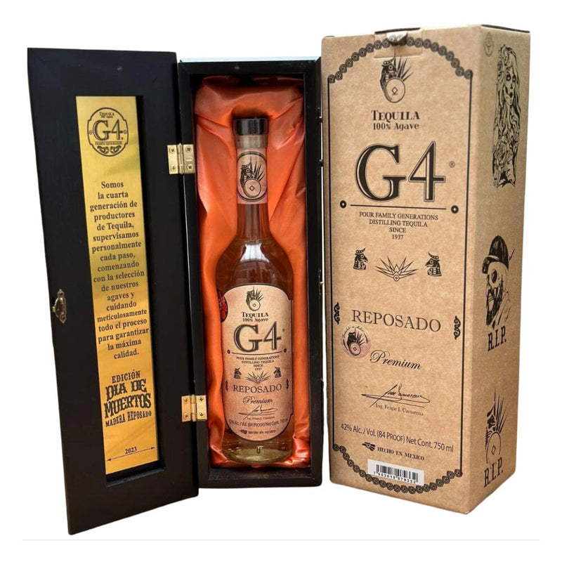 G4 Reposado de Madera Dia de Muertos 2023 Edition Tequila