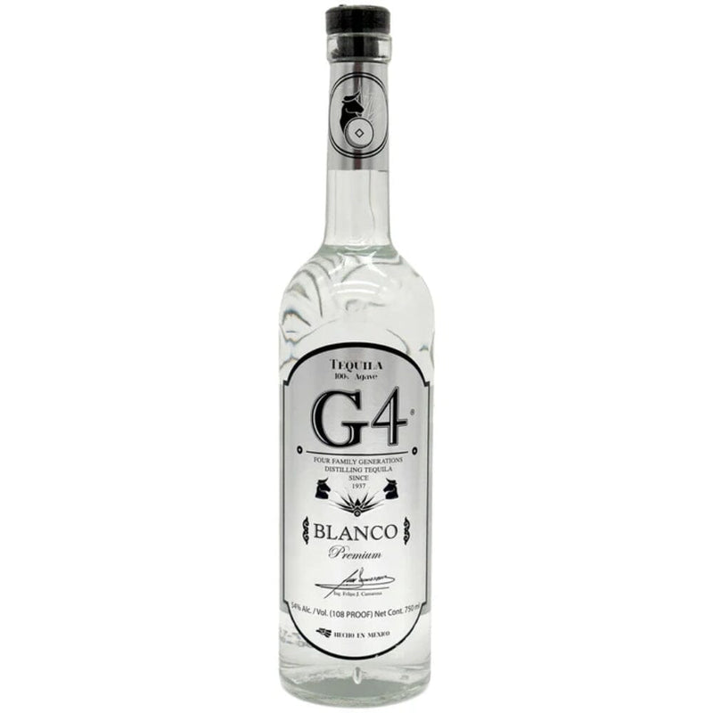 G4 Tequila Blanco 108 High Proof