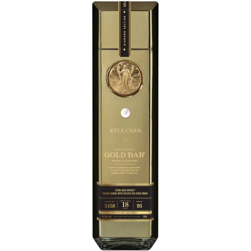 Gold Bar x Kyle Chan Diamond Edition 18 Year Old Blended American Whiskey