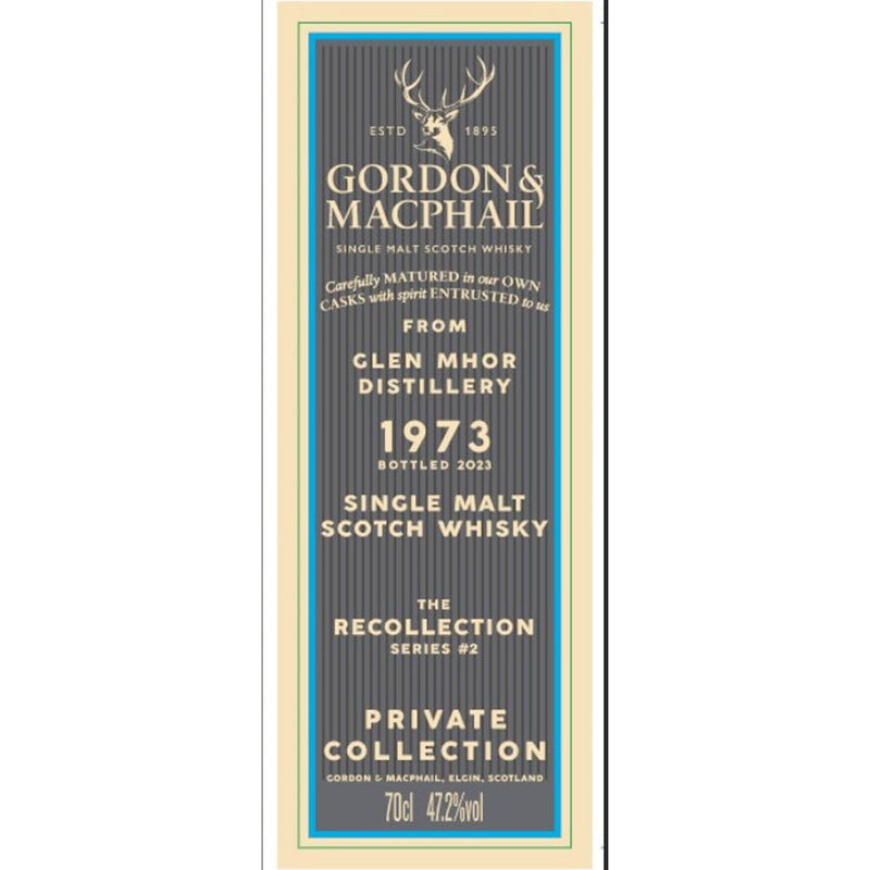 Gordon & Macphail the Recollection Series 