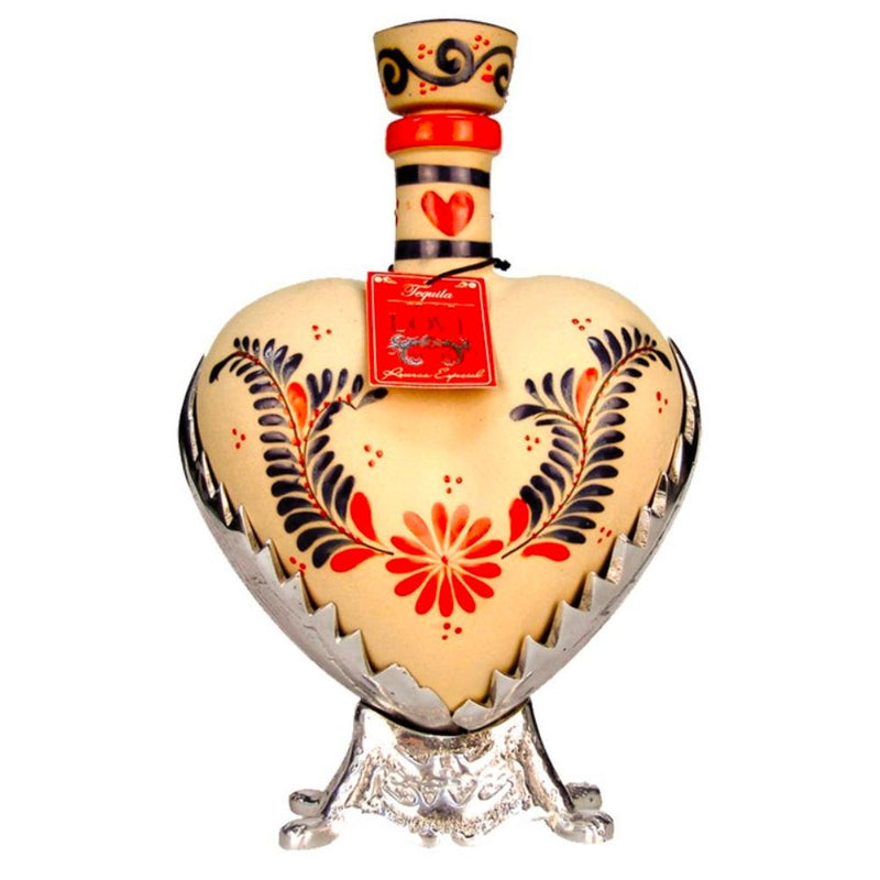 Grand Love Ceramic Red Heart Reposado 1.75L