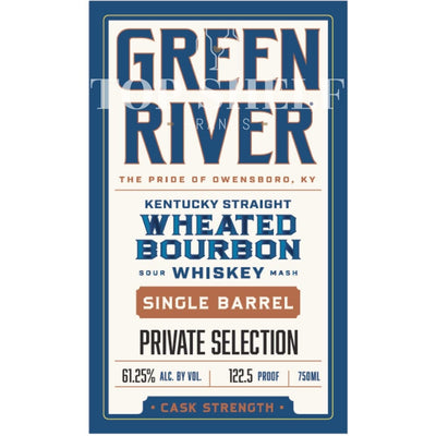 Green River Single Barrel Wheated Bourbon