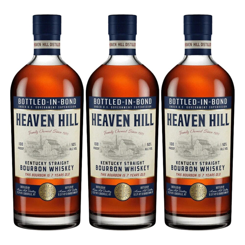 Heaven Hill Bottled in Bond 7 Year Old 3PK