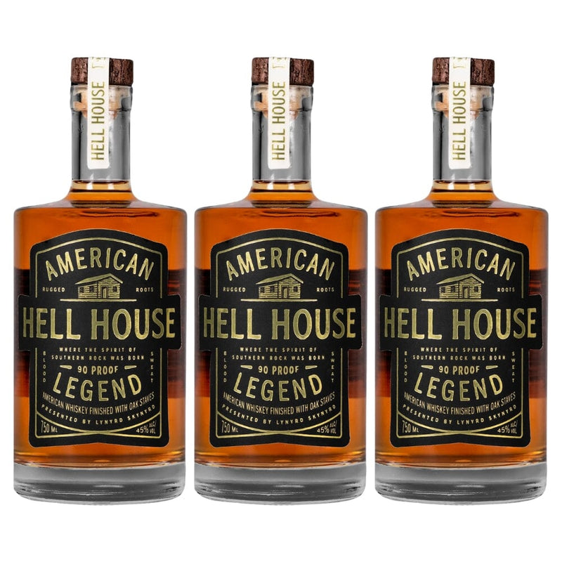 Hell House American Whiskey by Lynyrd Skynyrd 3pk