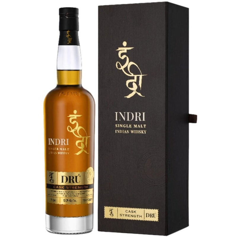 Indri Drú Cask Strength Single Malt Indian Whisky