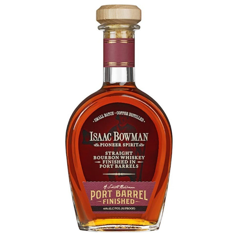 Isaac Bowman Port Barrel Finished Bourbon Whiskey