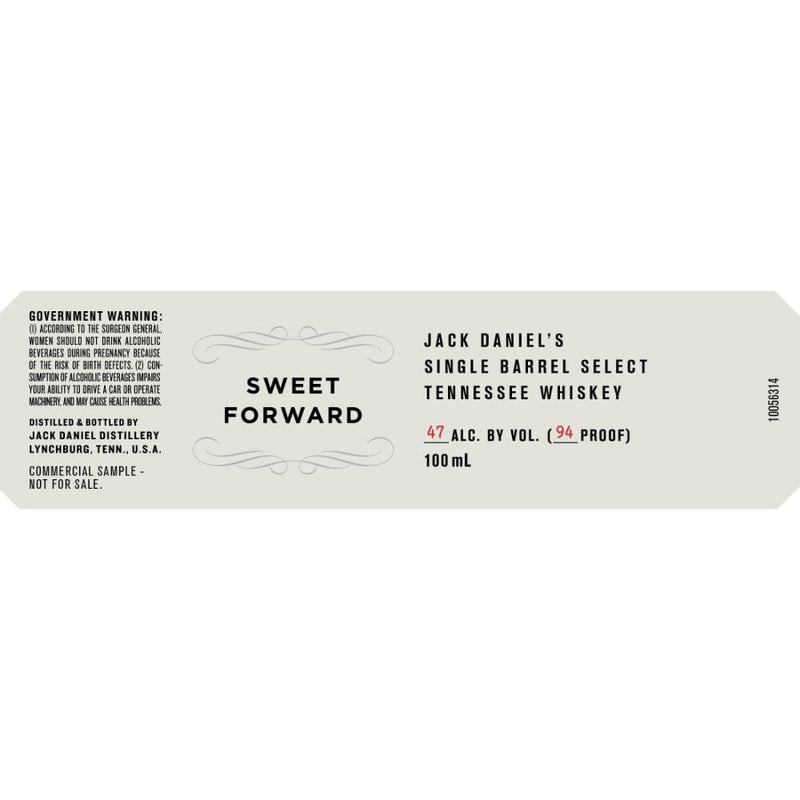 Jack Daniel’s Sweet Forward Single Barrel Select Tennessee Whiskey