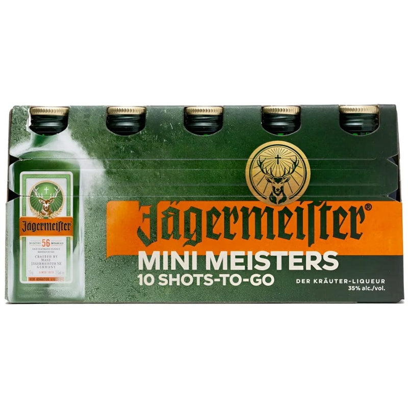 Jagermeister Mini Meisters 20mL 10 Pack