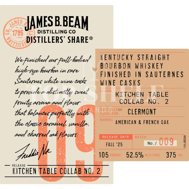 James B. Beam Distillers’ Share 09 Kitchen Table Collab No. 2