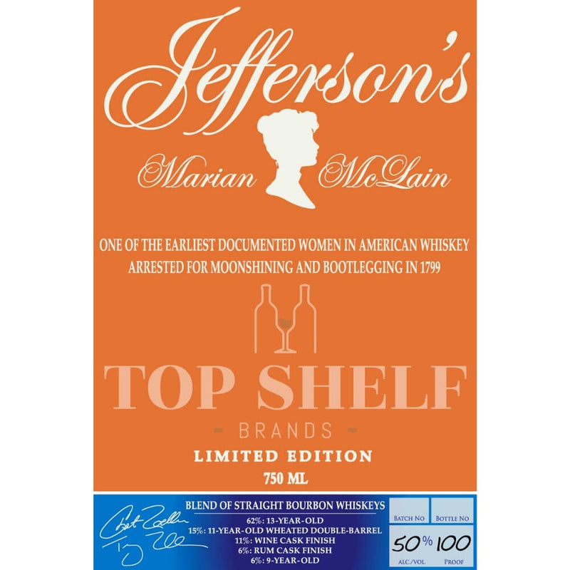 Jefferson’s Marian McLain Limited Edition Batch 2