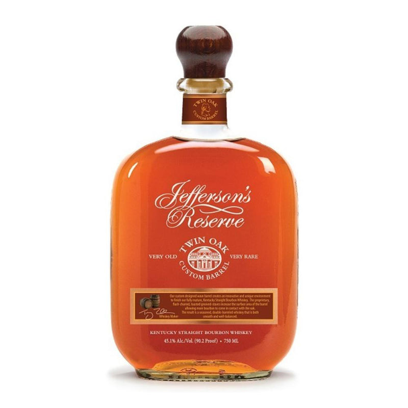 Jefferson’s Twin Oak Custom Barrel Bourbon