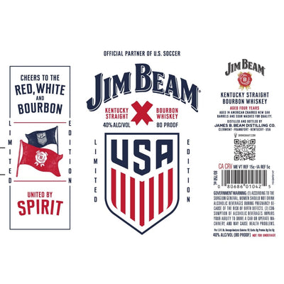 Jim Beam US Soccer Federation Edition Kentucky Straight Bourbon