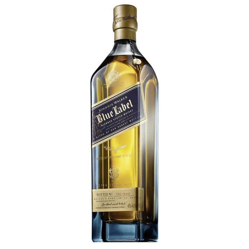 Johnnie Walker Blue Label Corvette Logo