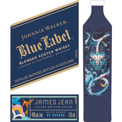Johnnie Walker Blue Label James Jean Limited Edition Design