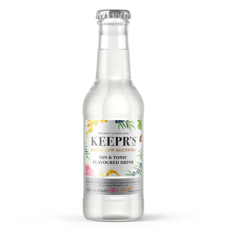 Keepr’s Ultra Low Alcohol Gin & Tonic