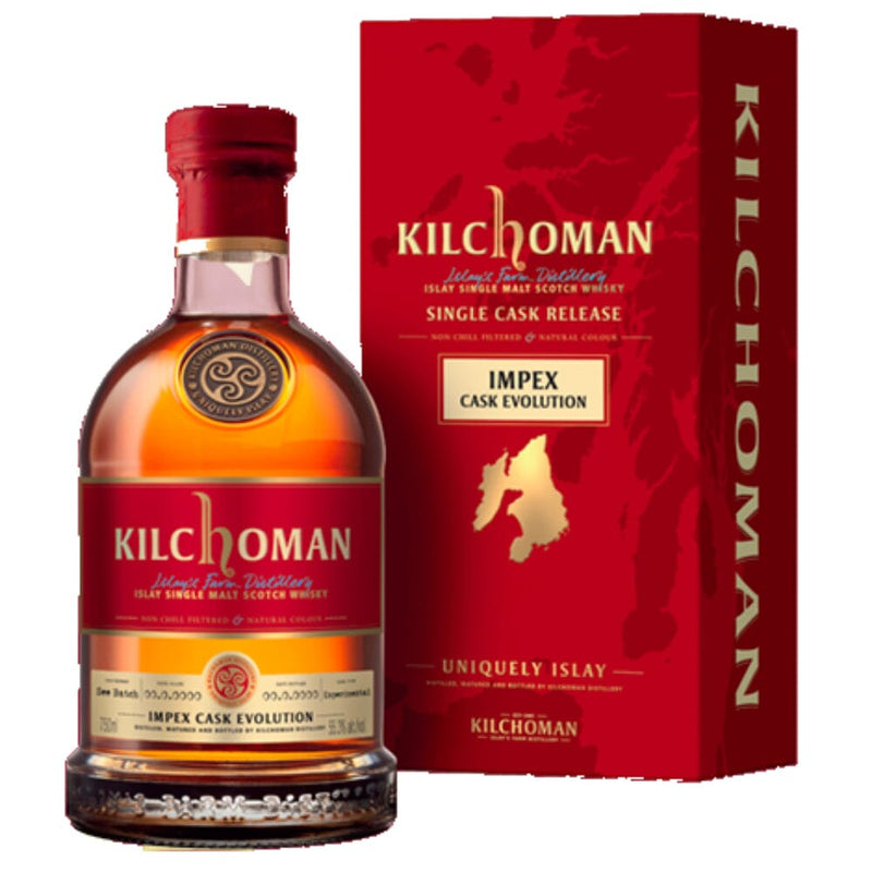 Kilchoman 12 Year Old Single Cask ImpEx Cask Evolution 03/2022