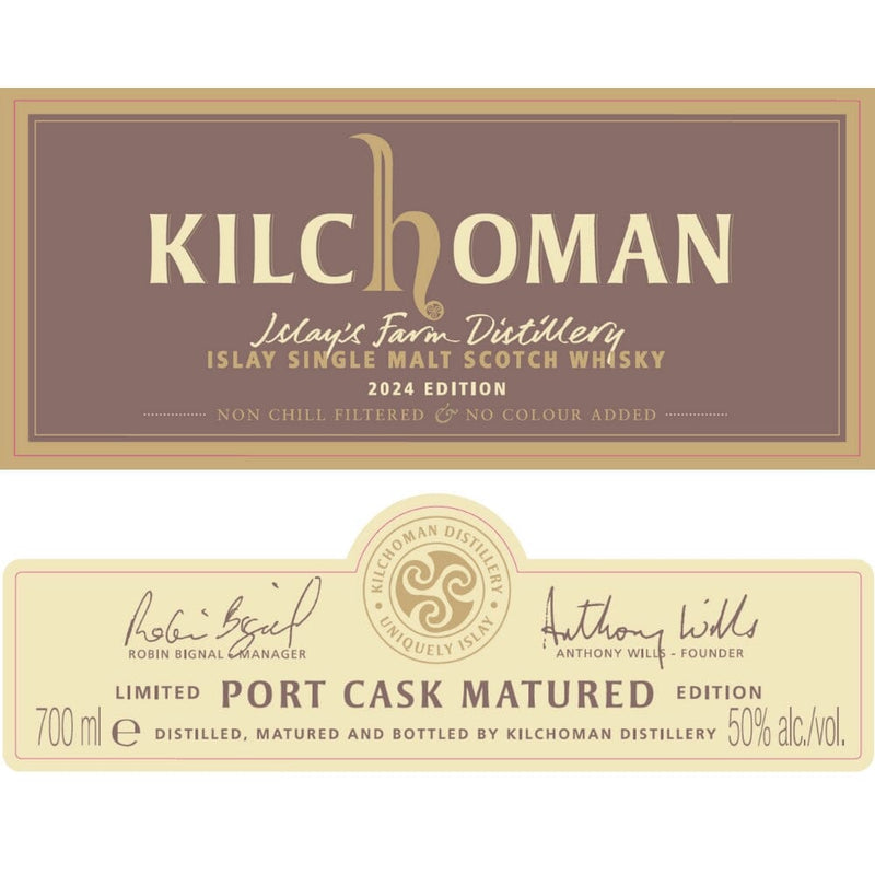 Kilchoman Port Cask Matured 2024 Edition