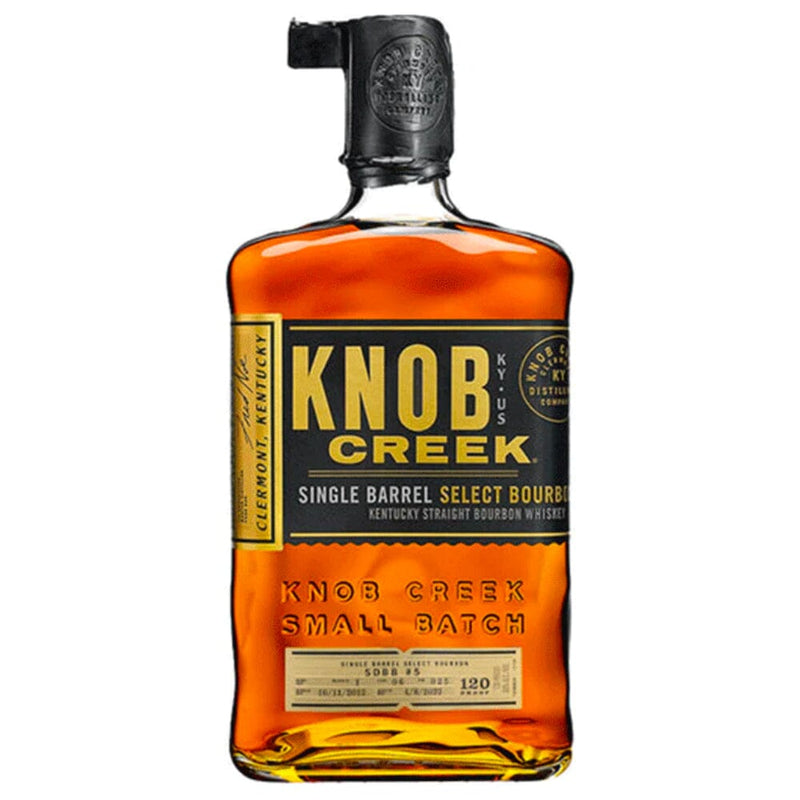Knob Creek Single Barrel Select Bourbon "Wooden Cork X Sip Whiskey"