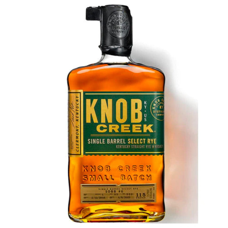 Knob Creek Single Barrel Select Rye Whiskey &