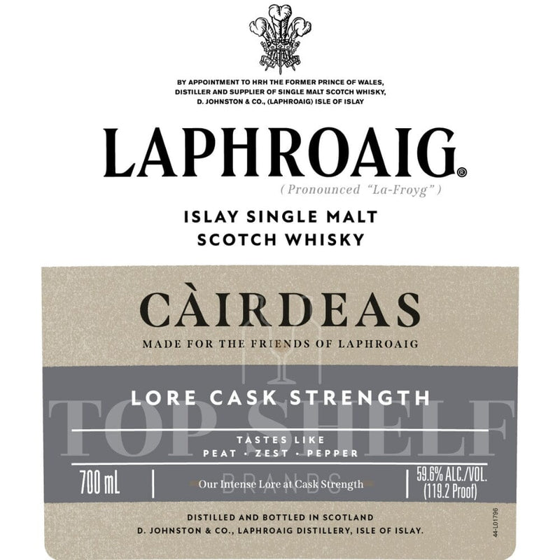 Laphroaig Càirdeas 2024 Lore Cask Strength