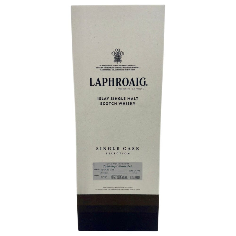 Laphroaig Single Cask Selection by Sip Whiskey X Wooden Cork