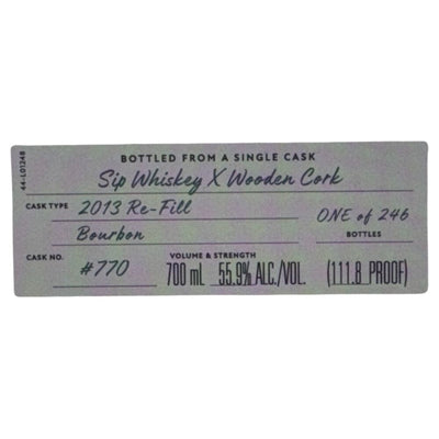 Laphroaig Single Cask Selection by Sip Whiskey X Wooden Cork