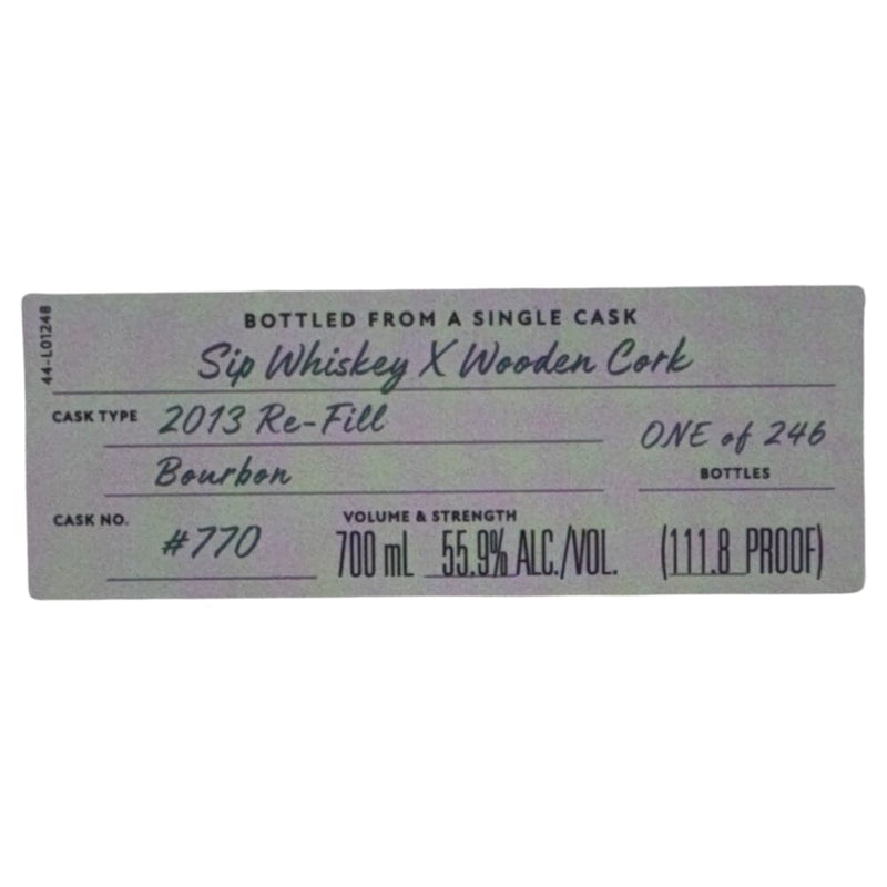 Laphroaig Single Cask Selection by Sip Whiskey X Wooden Cork