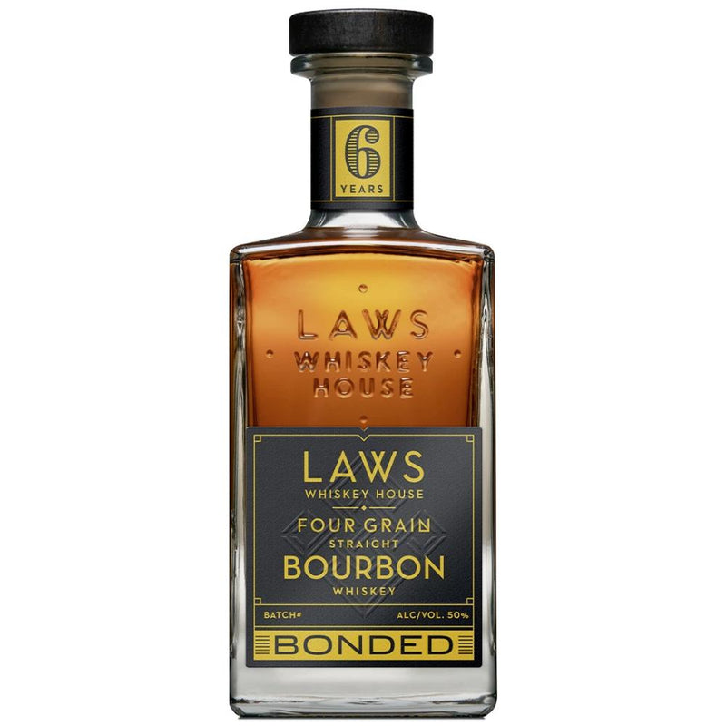 Laws Four Grain Straight Bourbon Bottled in Bond 6 Year