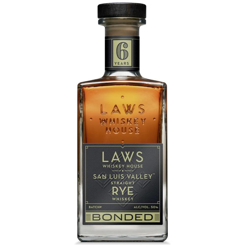 Laws San Luis Valley Straight Rye Bottled in Bond 6 Years