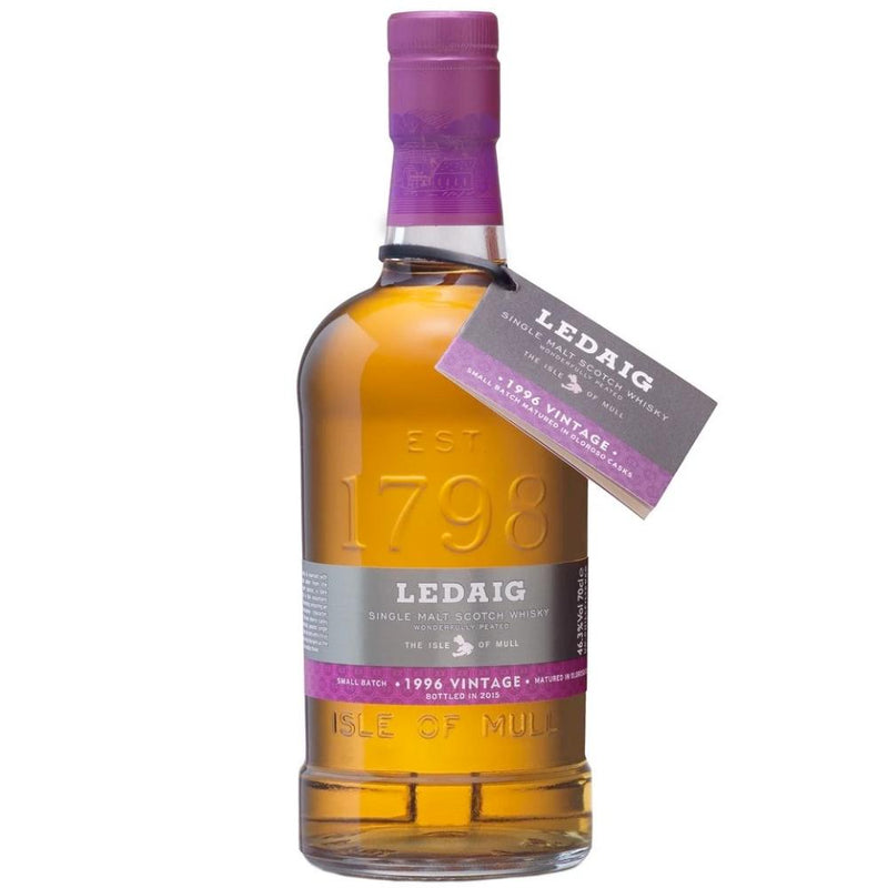 Ledaig 1996 Vintage 19 Year Old