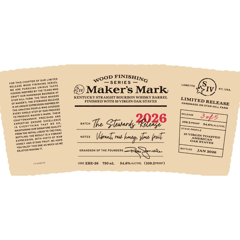 Maker’s Mark The Stewards Release Wood Finishing Series 2026 Release