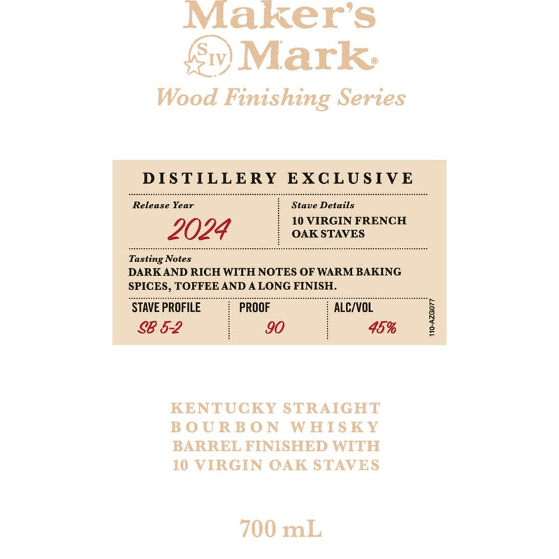 Maker’s Mark Wood Finishing Series 2024 Limited Release: Stave Profile SB 5-2