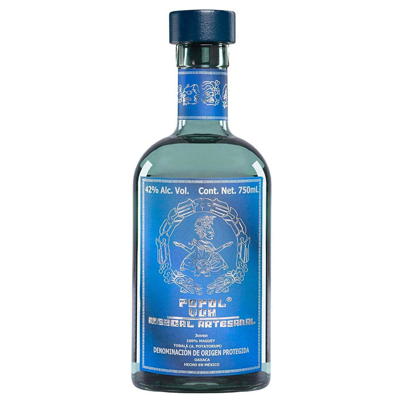 Mezcal Joven Popol Vuh Joven Tobala 750ml