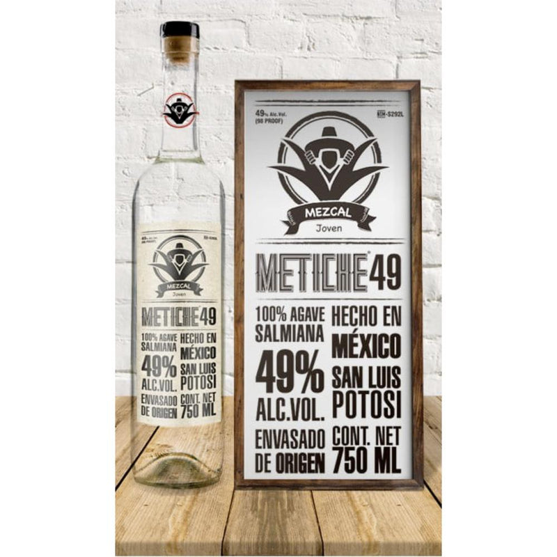 Mezcal Metiche Salmiana 49