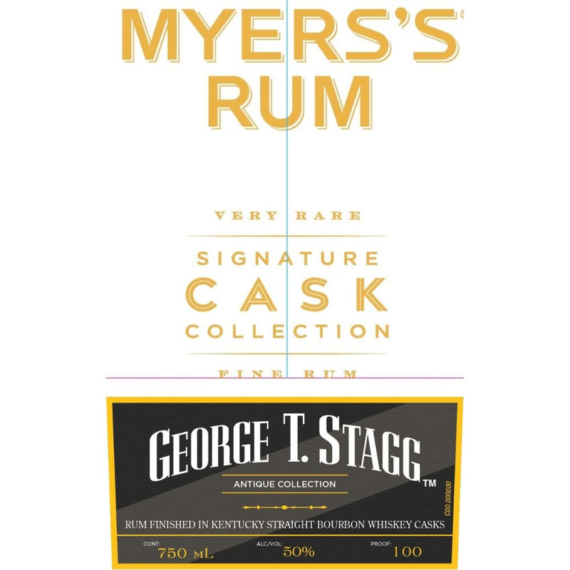 Myers’s Rum Signature Cask Collection - George T. Stagg Barrel Finished