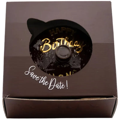 Oceano Azul Round Chocolate La Cake Tequila