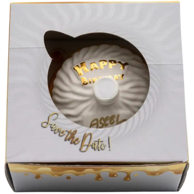 Oceano Azul Round White La Cake Tequila