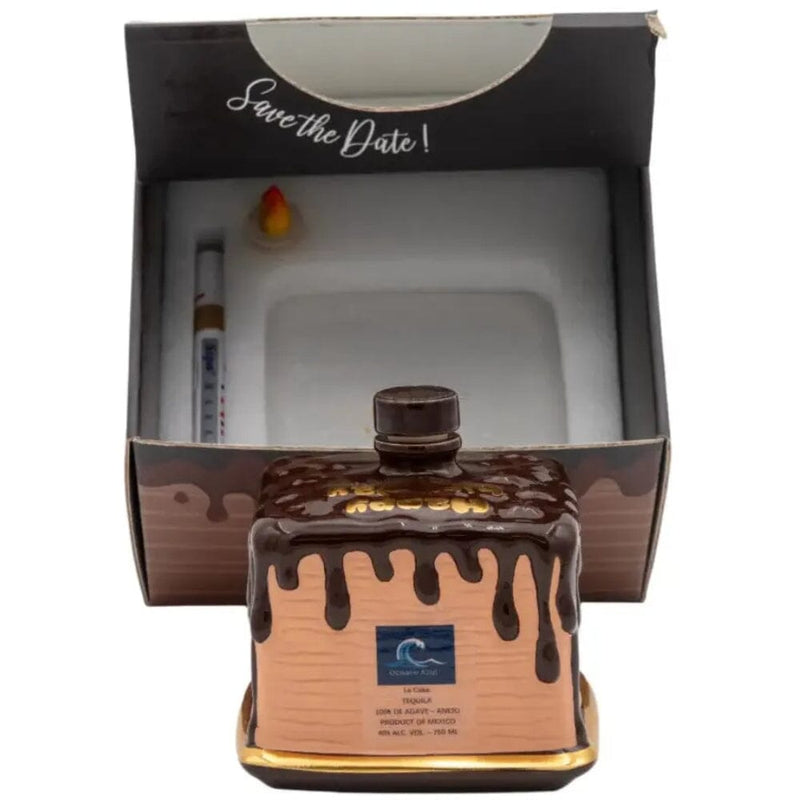 Oceano Azul Square Chocolate La Cake Tequila