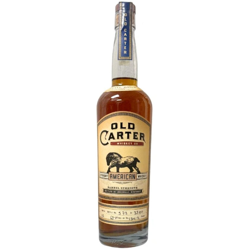 Old Carter Straight American Whiskey Small Batch 15 2025 Release