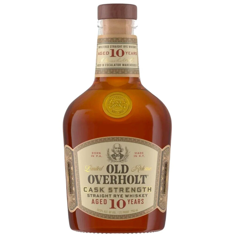 Old Overholt 10 Year Old Cask Strength Straight Rye