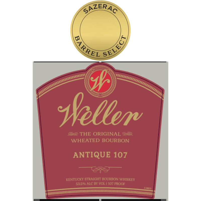 Old Weller Antique 107 Sazerac Barrel Select