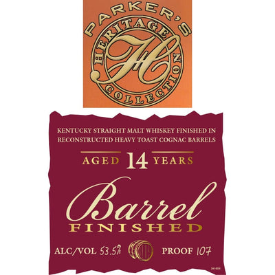 Parker's Heritage 14 Year Old Finished in Toasted Cognac Barrels 2024 Release