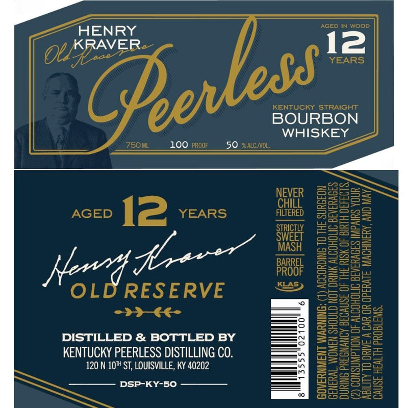 Peerless Henry Kraver 12 Year Old Bourbon