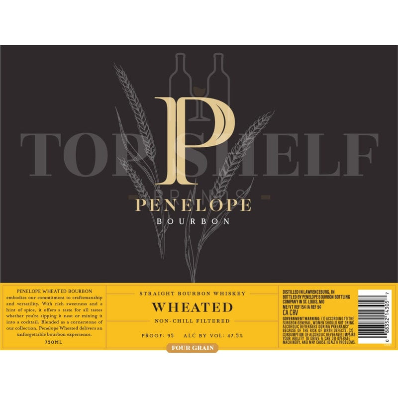 Penelope Wheated Four Grain Straight Bourbon