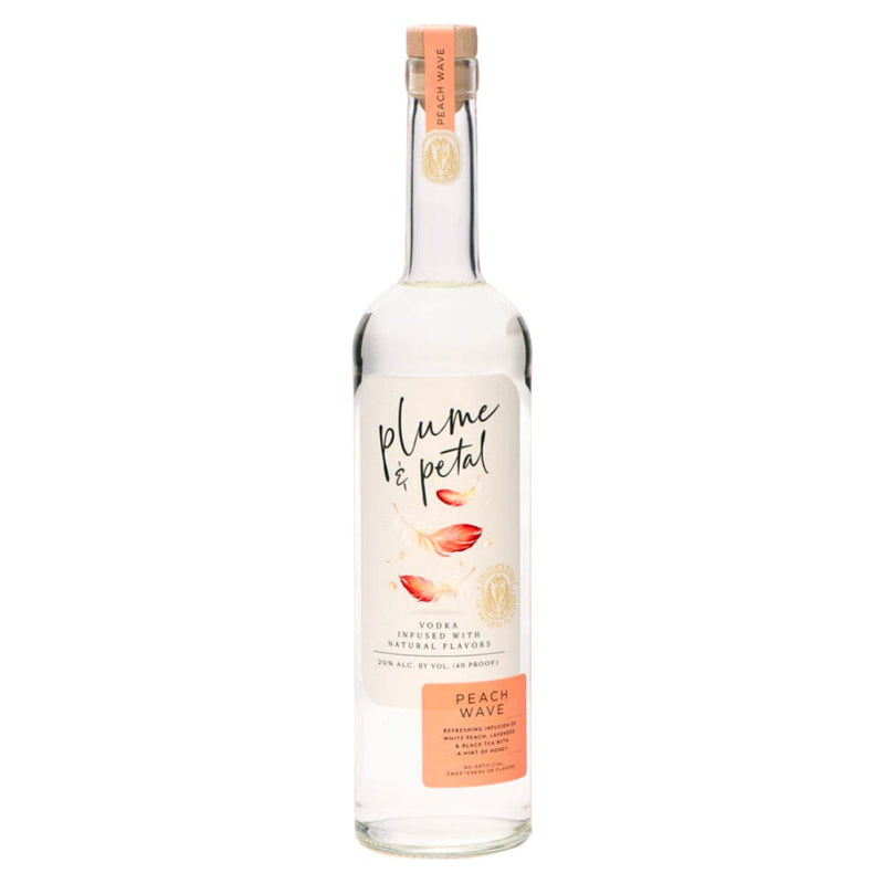 Plume & Petal Peach Wave Vodka
