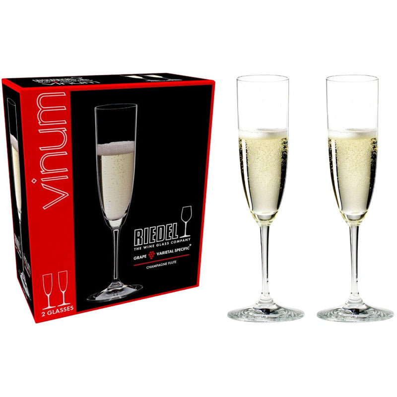 RIEDEL Flute Vinum Champange Set of 2